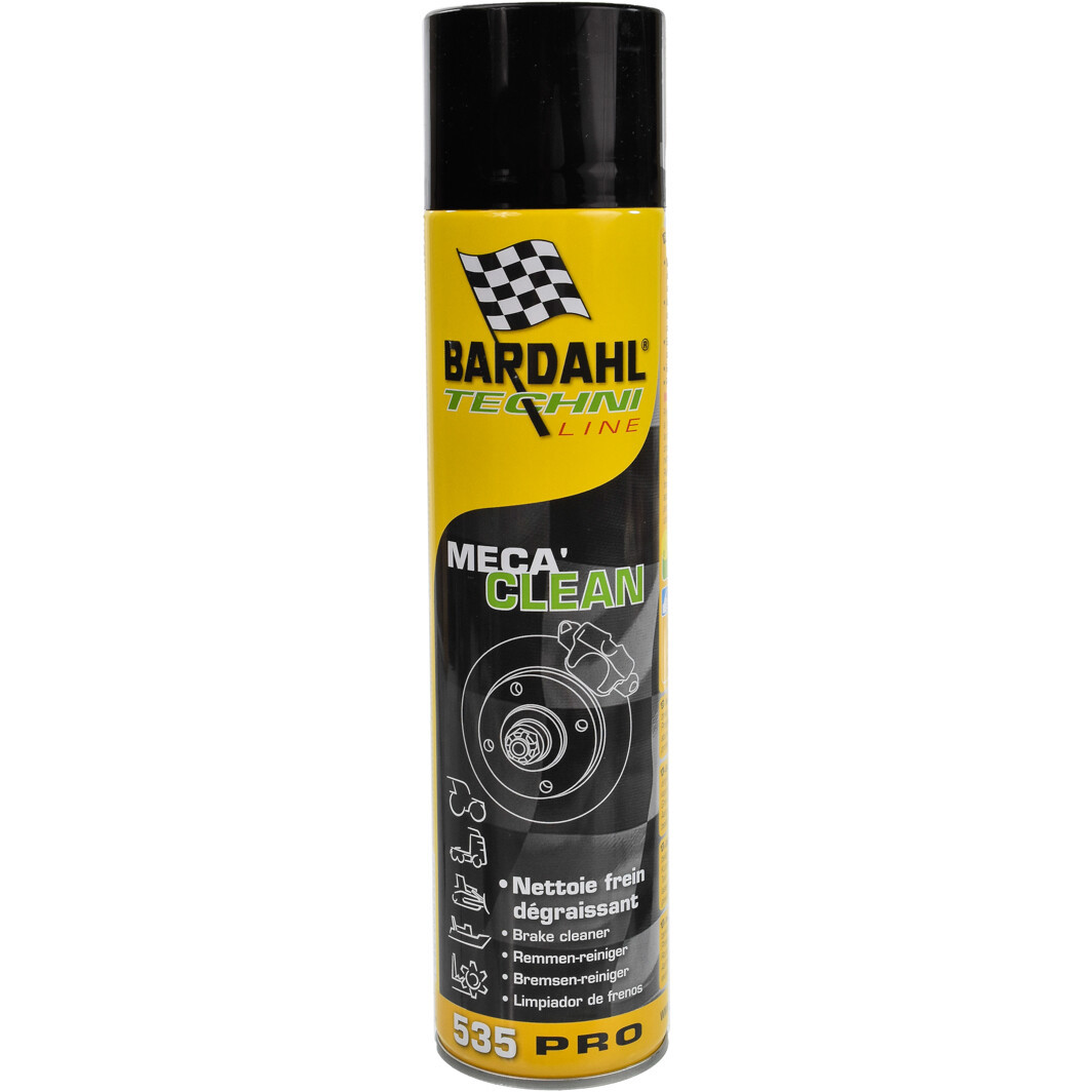 Засіб для очищення гальм та деталей аер. BRAKE MECA CLEAN BARDAHL 0,6л (5353)