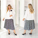 Костюм стильний спідниця та піджак 9792, фото 3