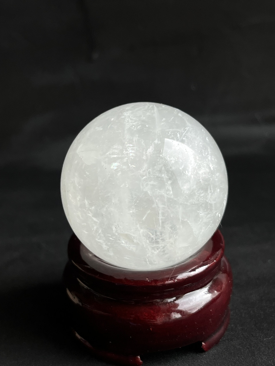 Куля сфера гірський кришталь натуральний сфера куля шар з гірського кришталю 39 мм., фото 1