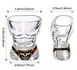 Набір оригінальних стопок Чоловік і жінка, фото 5