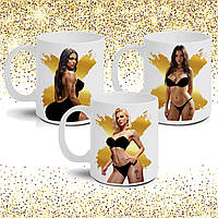 Чарівна чашка з термоефектом з зображенням гарячих дівчат Look At Me Magic Mug, 300 мл