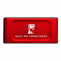 Портативний SSD Kingston XS1000R BOC 2TB USB 3.2 Gen2 Type-C 3D NAND Red