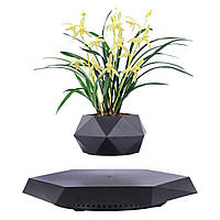 Магнітний левітаційний горщик для рослин HCNT Magnetic Levitating Pot M10-PZ1 Black