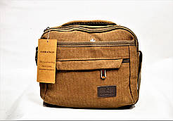 Чоловіча тканинна сумка коричневого кольору GGG-768516