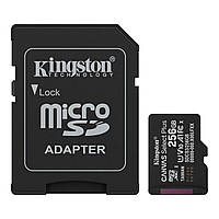 Карта пам&apos;яті microSDXC (UHS-1) Kingston Canvas Select Plus Gen3 256Gb class 10 А1 (R-150MB/s) (adapter SD)