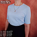 Жіноча срібна цепочка і ладанка-іконка Богородиця. Ланцюжок на шию жіночий бисмарк 925 проби 50 см, фото 2