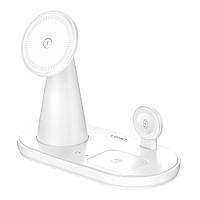 Бездротовий Зарядний Пристрій LDNIO WL01 5in1 25.5W For iWatch