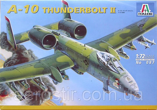 A-10 THUNDERBOLT II 1/72 ITALERI 087
