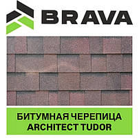 Бітумова черепиця BRAVA ARCHITECT TUDOR двошарова ламінована