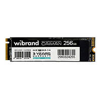 SSD M.2 Диск Wibrand Caiman 256GB NVMe 2280 PCIe 3.0 3D NAND