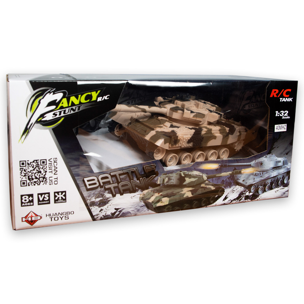 HB-TK06B Танк на радіокеруванні Fancy stunt на батарейках, фото 1
