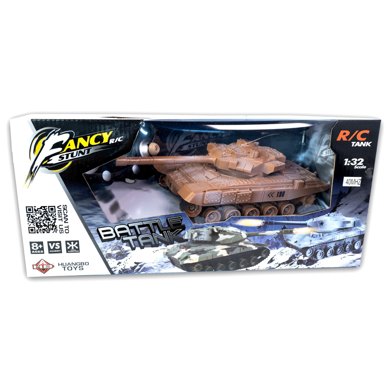 HB-TK08 Танк на радіокеруванні Fancy stunt акумуляторна батарея, фото 1