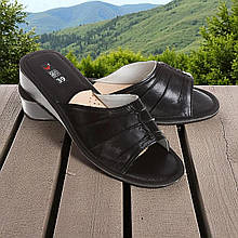 Шкіряні жіночі капці 042-36