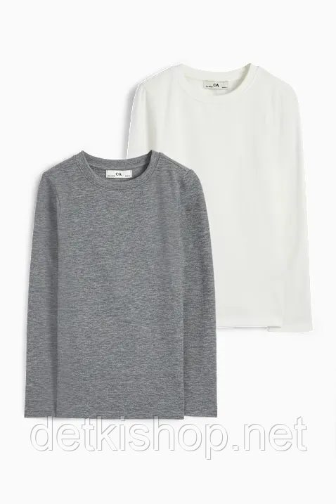 Трикотажний термо топ з довгими рукавами для хлопчика 92см (2Y) набір 2шт.