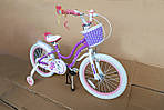 RB16G-1-ВЕЛОСИПЕД ДИТЯЧИЙ ROYAL BABY STARGIRL ФІОЛЕТОВИЙ 16 ДЮЙМІВ, фото 5