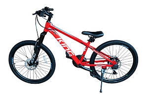 RB24-29 ВЕЛОСІПЕД ДІТЯЧИЙ ROYAL BABY KING ЧЕРВЕНЬ 24ДЮЙМА