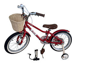 RB16-38 — МІЦНИЙ ВЕЛОСІПЕД EUROCLE ЧЕРВОНІЙ