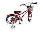 RB16-38 — МІЦНИЙ ВЕЛОСІПЕД EUROCLE ЧЕРВОНІЙ, фото 4