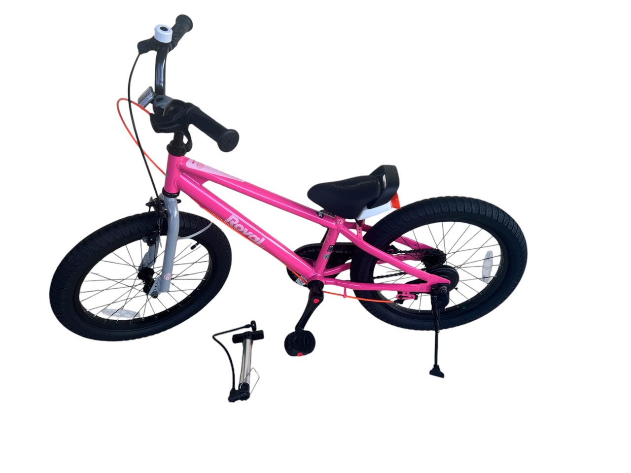 RB18-30 ВЕЛОСИПЕД ДИТЯЧИЙ ROYAL BABY FREESTYLE РОЖЕВИЙ 18 ДЮЙМІВ БЕГОВЕЛ+ВЕЛОСИПЕД, фото 1