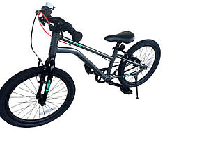 RB16-45-ДИТЯЧИЙ ВЕЛОСИПЕД ROYAL BABY KABLE-BELT DRIVE НА РЕМЕНІ СІРИЙ 16 ДЮЙМІВ