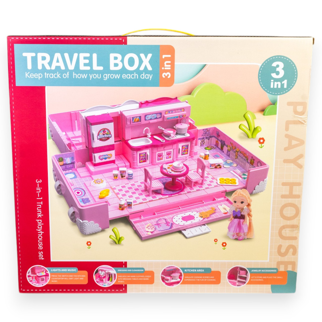 G493489-1618-10 Валіза для подорожей 3 в 1, фото 1