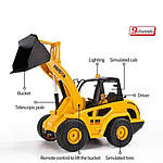 G279247-1518 Будівельний бульдозер на радіо керуванні 9 канальний huina, фото 4