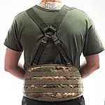 Тактична розвантажувальна ремінно-плечова система (РПС) + внутрішні лямки Brotherhood Мультикам, фото 8