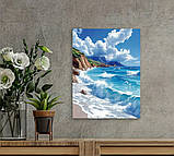 Картині для дому. Картина "Морські хвилі" 30×40, фото 3