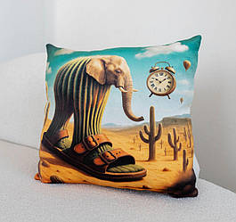 Подушка антистрес-обіймашка Lirili Larila Лірілі Ларіла Брейнрот – реалістична м’яка іграшка 45х25см