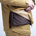 Мілітарі куртка з підстібкою-утеплювачем UTJ 3.0 Brothehood койот, фото 7