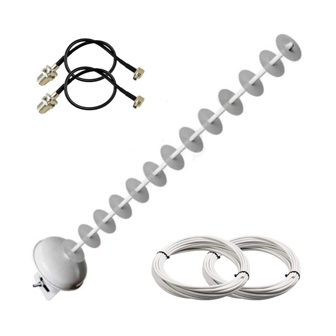 Антенний 4G комплект Стріла 5 RNet з кабелем і перехідниками на 20 дБ для інтернету