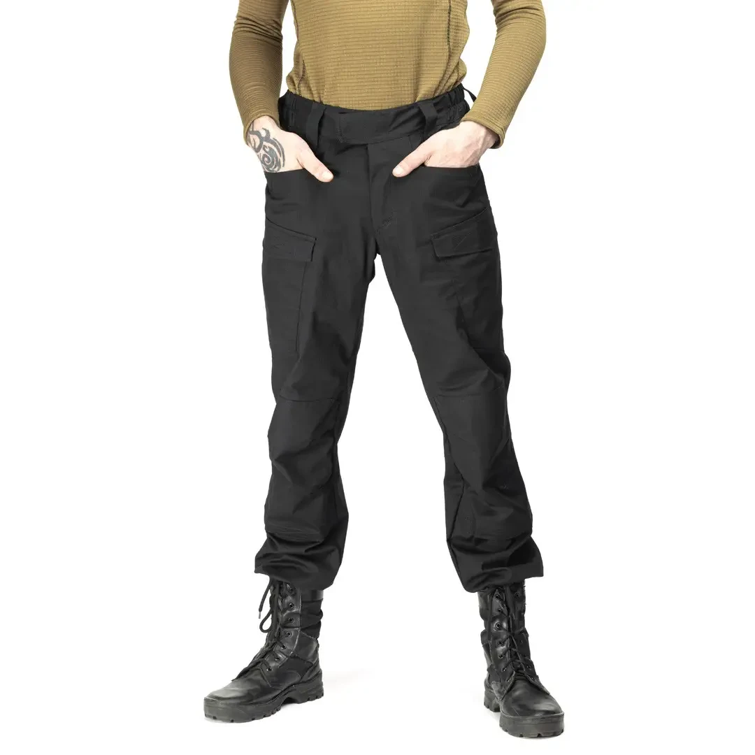Штани тактичні військові для ЗСУ Brotherhood UTP 2.1 ріп-стоп чорний, фото 1