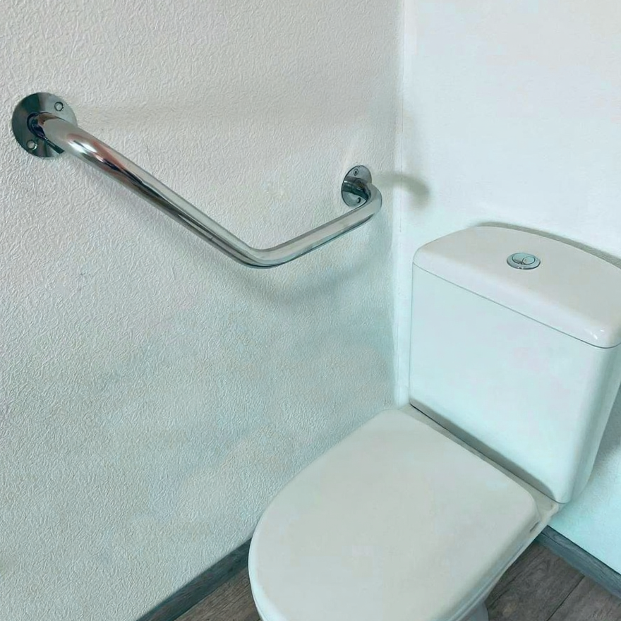 Кутовий поручень 32мм × 350×350мм для інвалідів | Надійна та зручна опора (789-38), фото 1