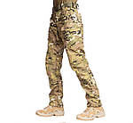 Штани тактичні військові для ЗСУ Brotherhood UTP 3.0 ріп-стоп мультикам, фото 3