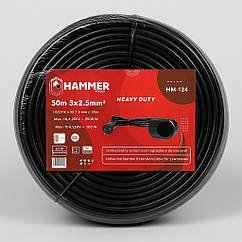 Подовжувач садовий HAMMER HM-124, 50 м