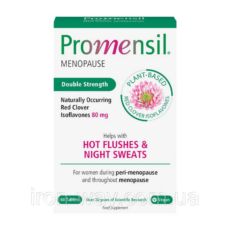 PharmaCare Promensil Menopause Double Strenght 80 mg (60 tab), фото 1