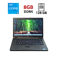 Ноутбук Dell Latitude 5480 / 14" (1366x768) TN / Intel Core i5-6300U (2 (4) ядра по 2.4 - 3.0 GHz) / 8 GB DDR4 / 128 GB SSD /