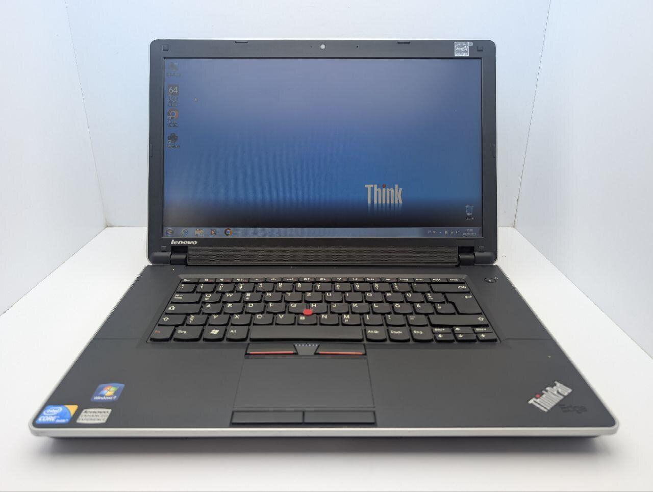 Б/в Ноутбук Lenovo ThinkPad Edge 15 15.6" 1366x768| Core i3-370M| 6 GB RAM| 500 GB HDD| HD