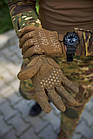 🔥 Рукавички повнопалі "Wallizard" (Койот) тактичні, військові, штурмові, нгу зсу, мультикам, фото 3