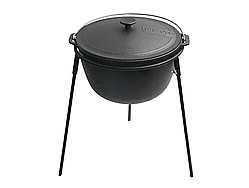 Казан чавунний туристичний 12 з підставкою