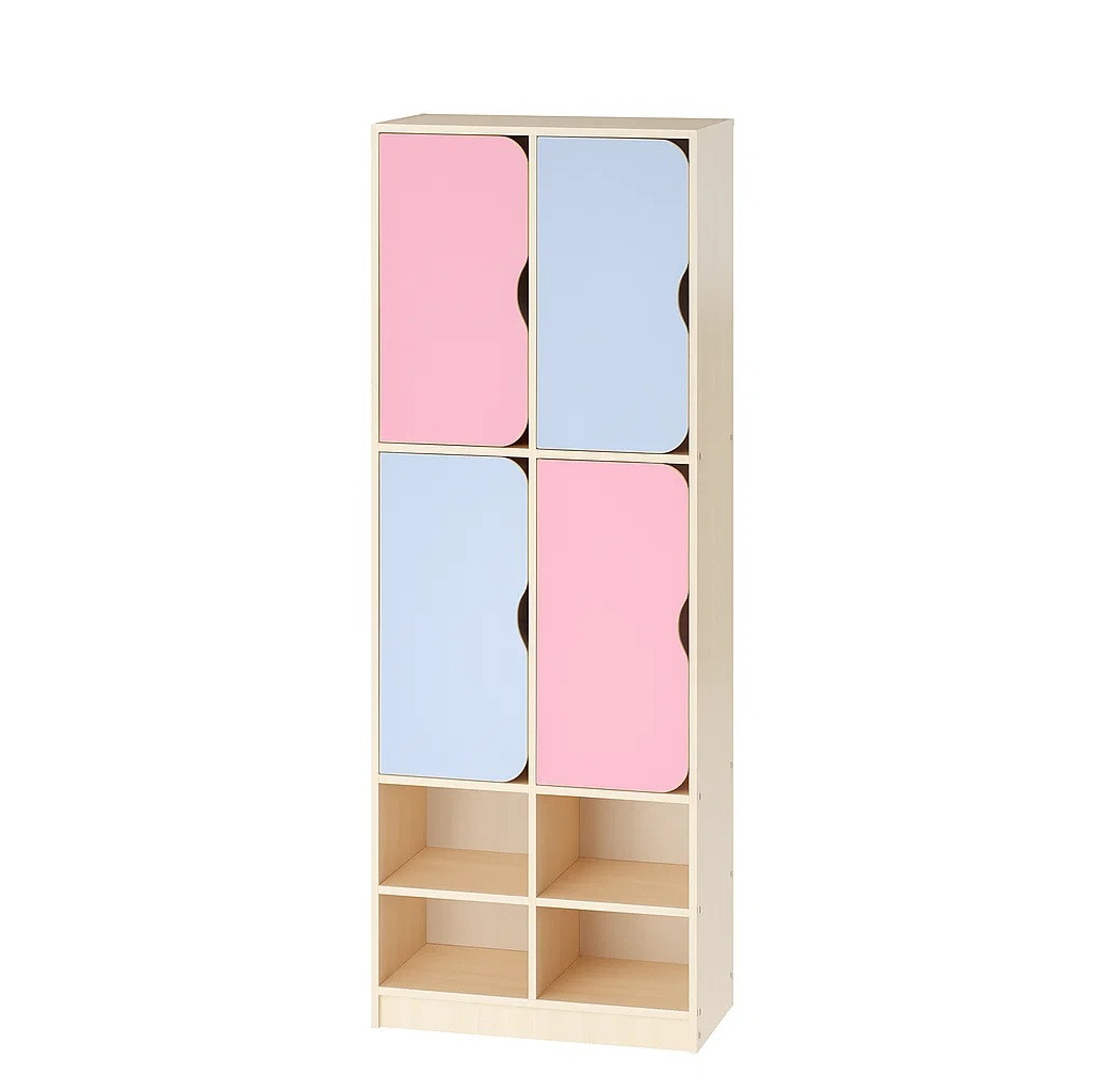 Шафа для одягу 4-секційна із полицями для взуття CNC Mebli Corporation DS-1145, фото 1