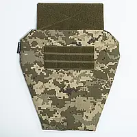 Комплект балістичного захисту паху – 1 клас захисту. Протиоуламковий фартух НВМПЕ UHMWPE мультикам 1.0 Піксель1.0