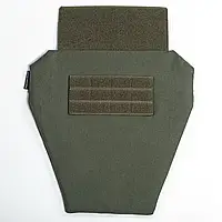 Комплект балістичного захисту паху – 2 клас захисту. Протиуламковий фартух НВМПЕ UHMWPE олива 1.0