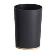 Склянка для зубних щіток Ardesto Minimalism ARHB3105BB 7.8х11.3 см чорний ID 5132401