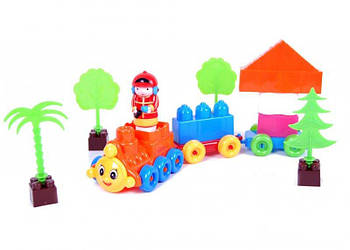 Конструктор "Потяг" 2 причепи 02-408 G-Rich