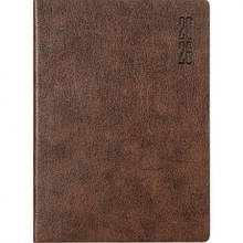 Щоденник 2026 датований А5 шкірзам, 160л 9905 лінія MZOPT