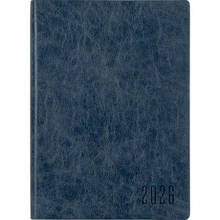 Щоденник 2026 датований А5 шкірзам, 160л 9908 лінія MZOPT