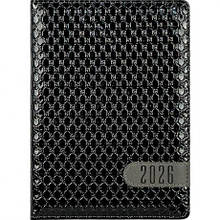 Щоденник 2026 датований А5 шкірзам, 160л 9925 лінія MZOPT