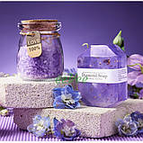 Подарунковий набір для жінок дівчат 6в1 термочашка свічка мило сіль бомбочка для ванни Фіолетовий (60837), фото 4