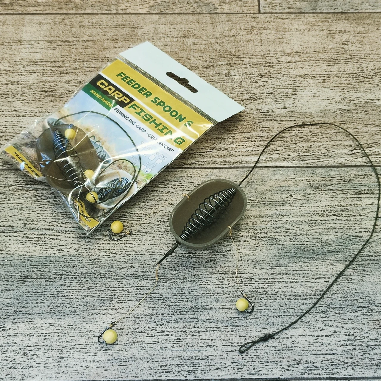 🇺🇦 Готовая in-line оснастка «Feeder Spoon S» , вес 40 грамм 🇺🇦, фото 1